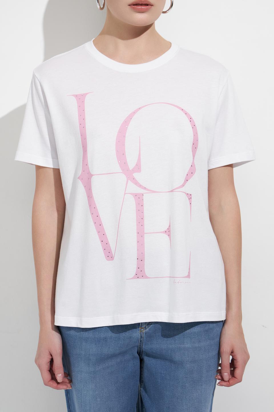 Футболка Catnoir с принтом LOVE