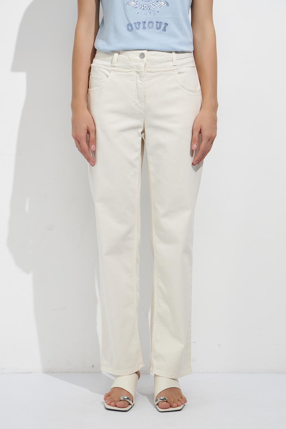 Джинсы Luisa Cerano бежевые