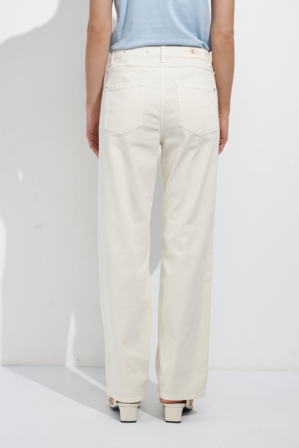 Джинсы Luisa Cerano бежевые