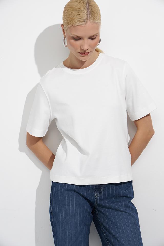 Футболка Oui женская белая