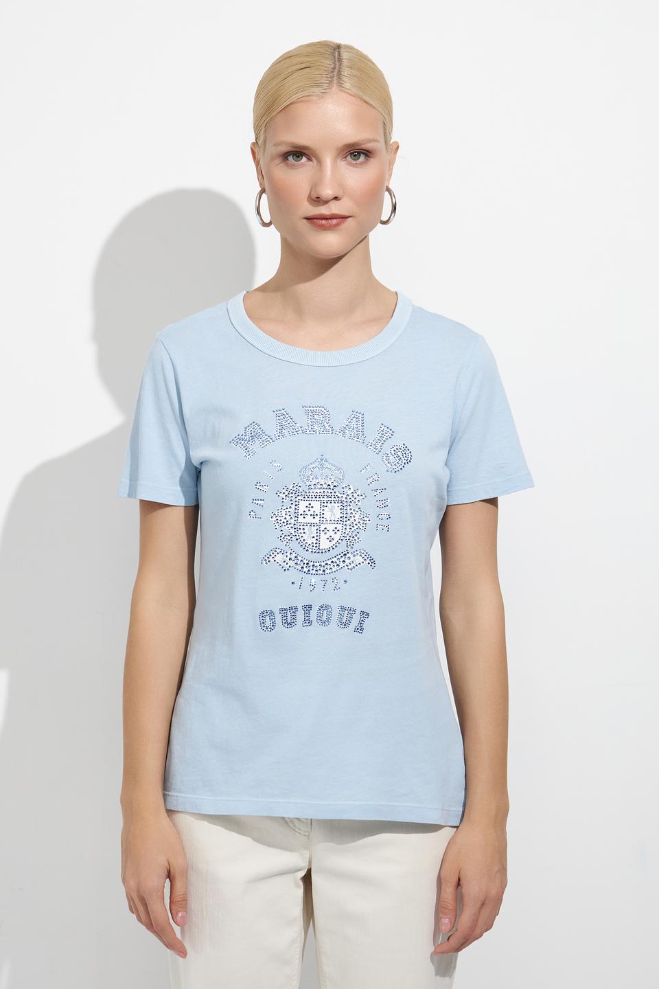 Футболка Oui голубая