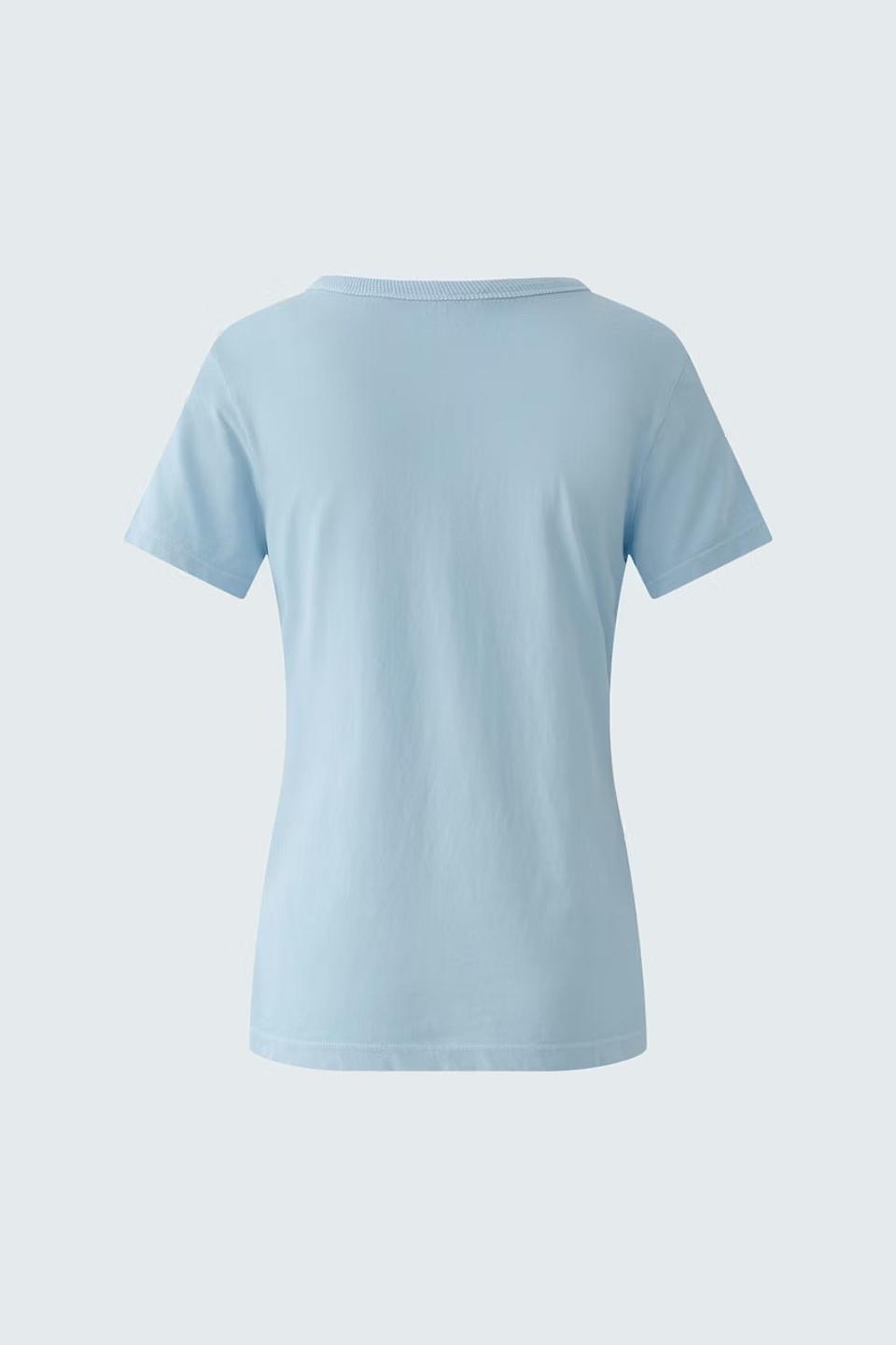 Футболка Oui голубая