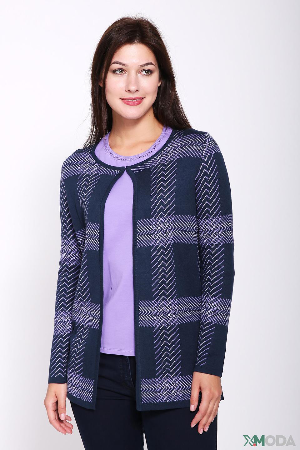 Жакет Lebek с геометрическим узором