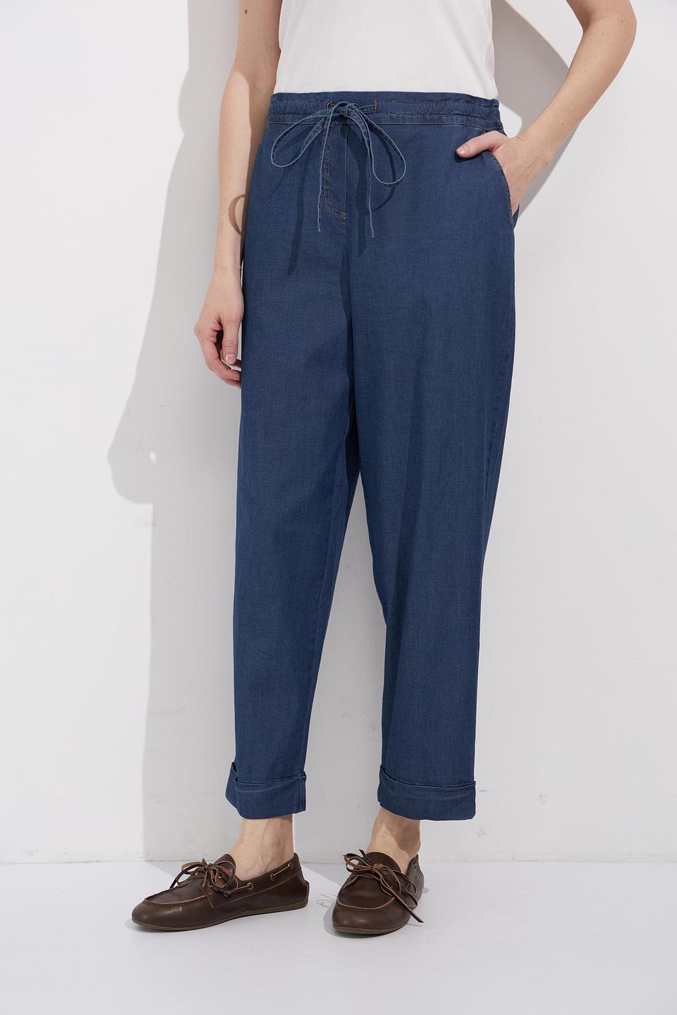 Брюки Zanetti с вышивкой