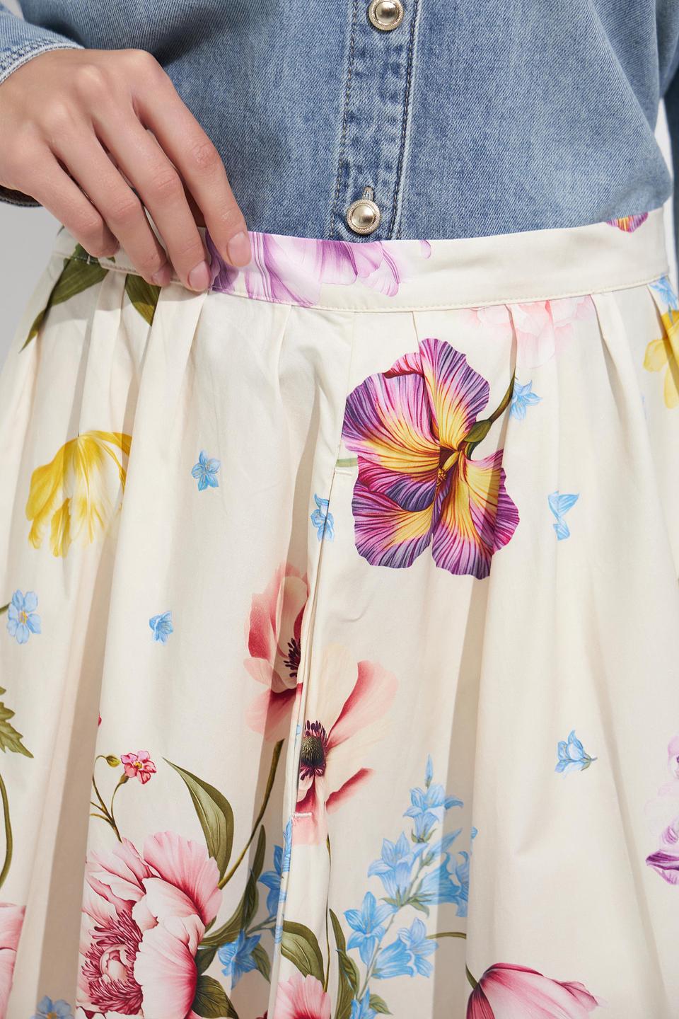 Юбка Oui с цветочным принтом