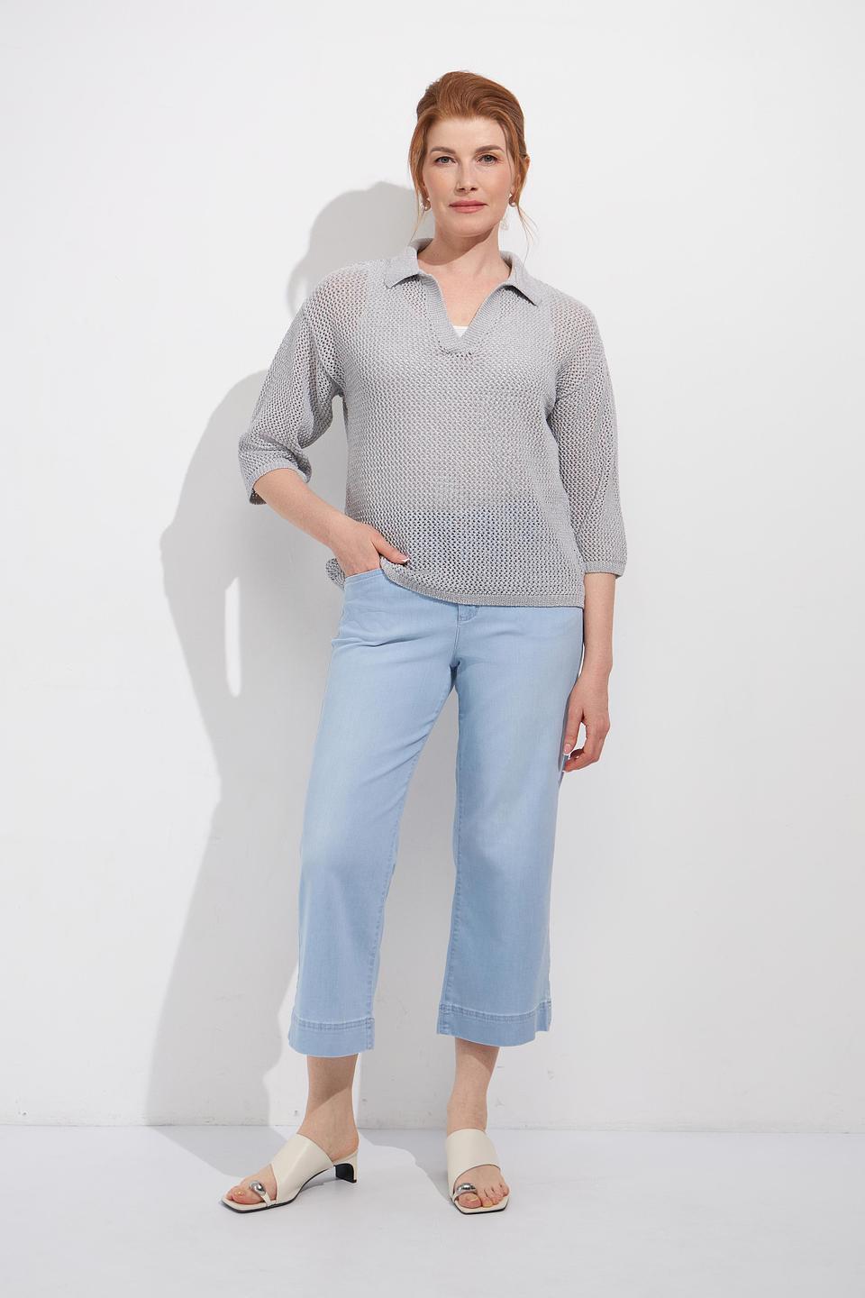 Джинсы капри Rabe collection голубые