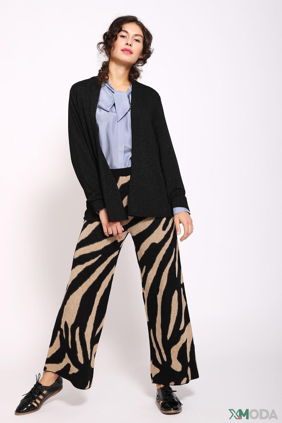 Жакет Lebek с блестками чёрный