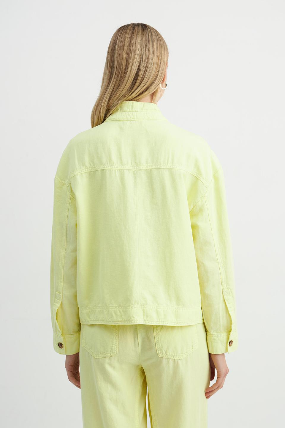 Жакет Catnoir лайм с карманами