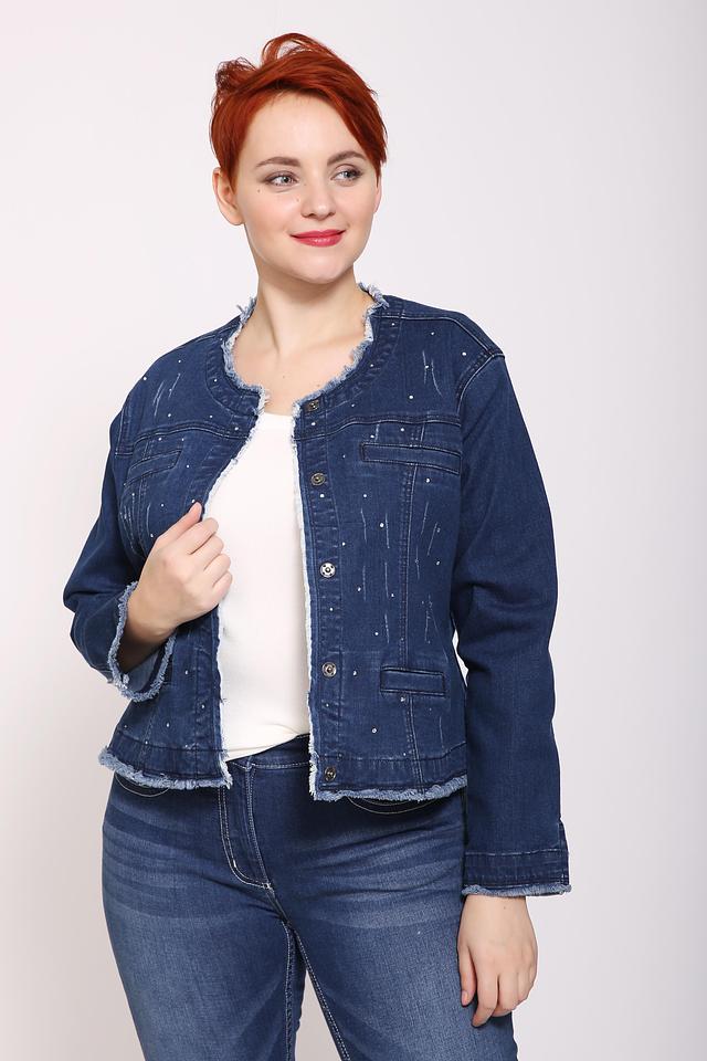 Жакет Pezzo джинсовый с вышивкой