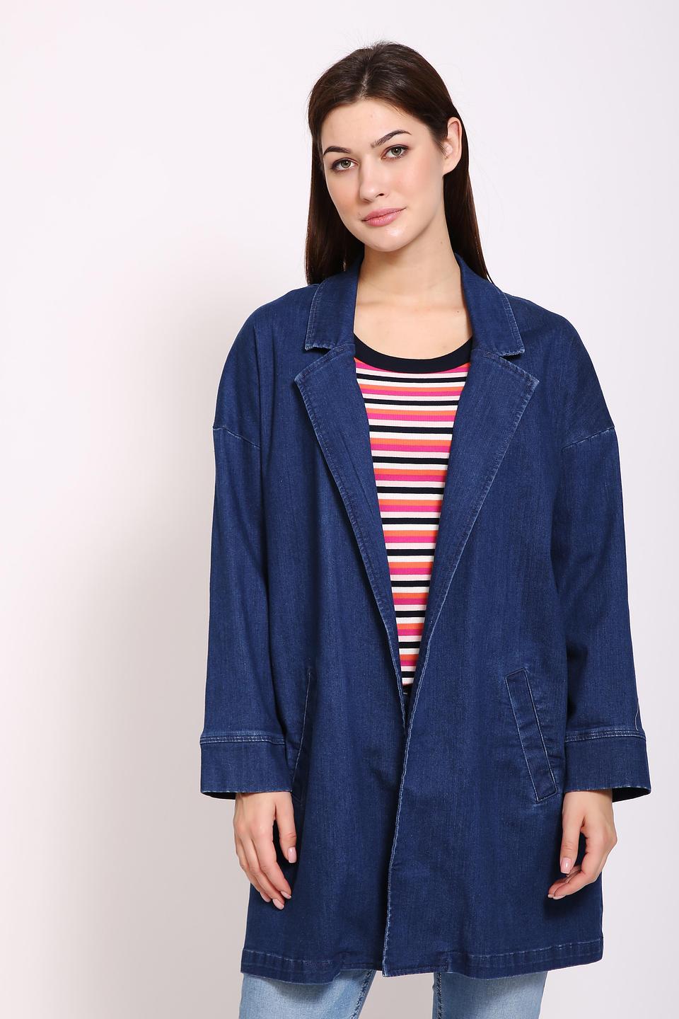 Жакет Pezzo джинсовый синий