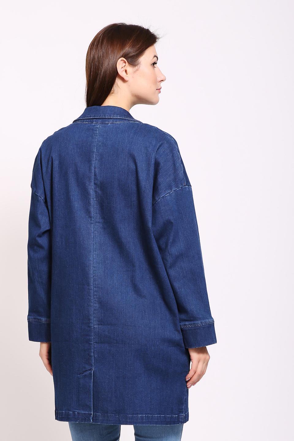 Жакет Pezzo джинсовый синий