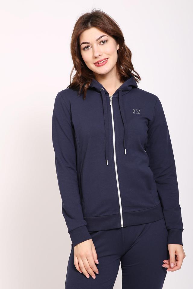 Толстовка Just Valeri с логотипом синяя