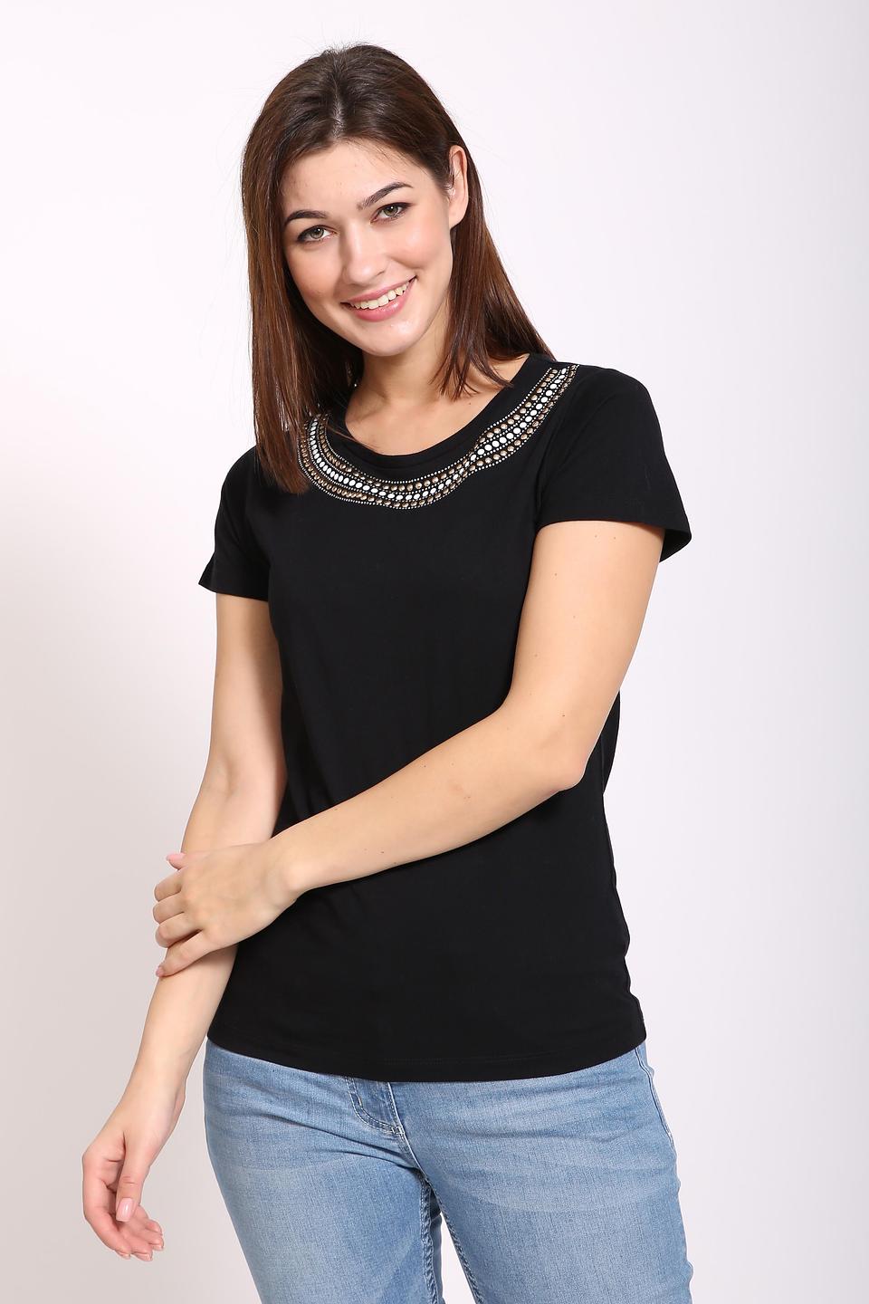 Футболка Pezzo с декором