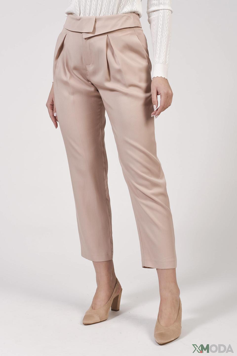 Брюки Kaos женские бежевые