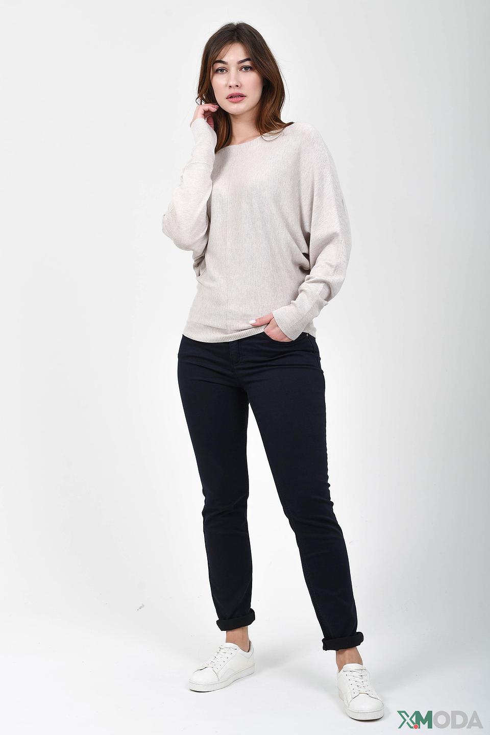 Брюки Oui темно-синие