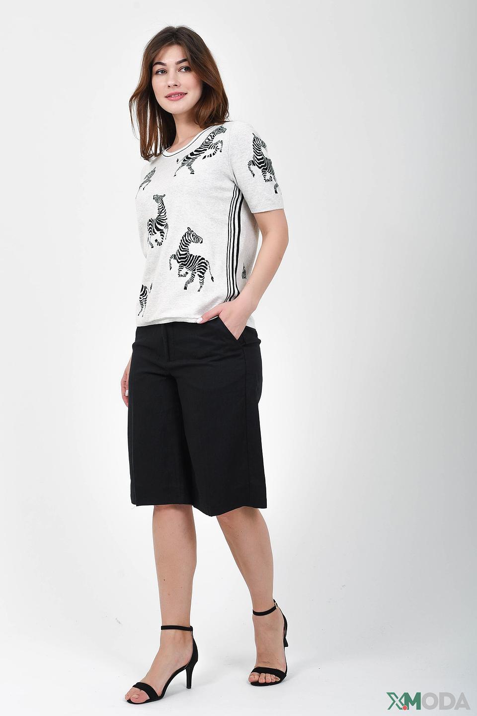 Шорты Oui классические чёрные