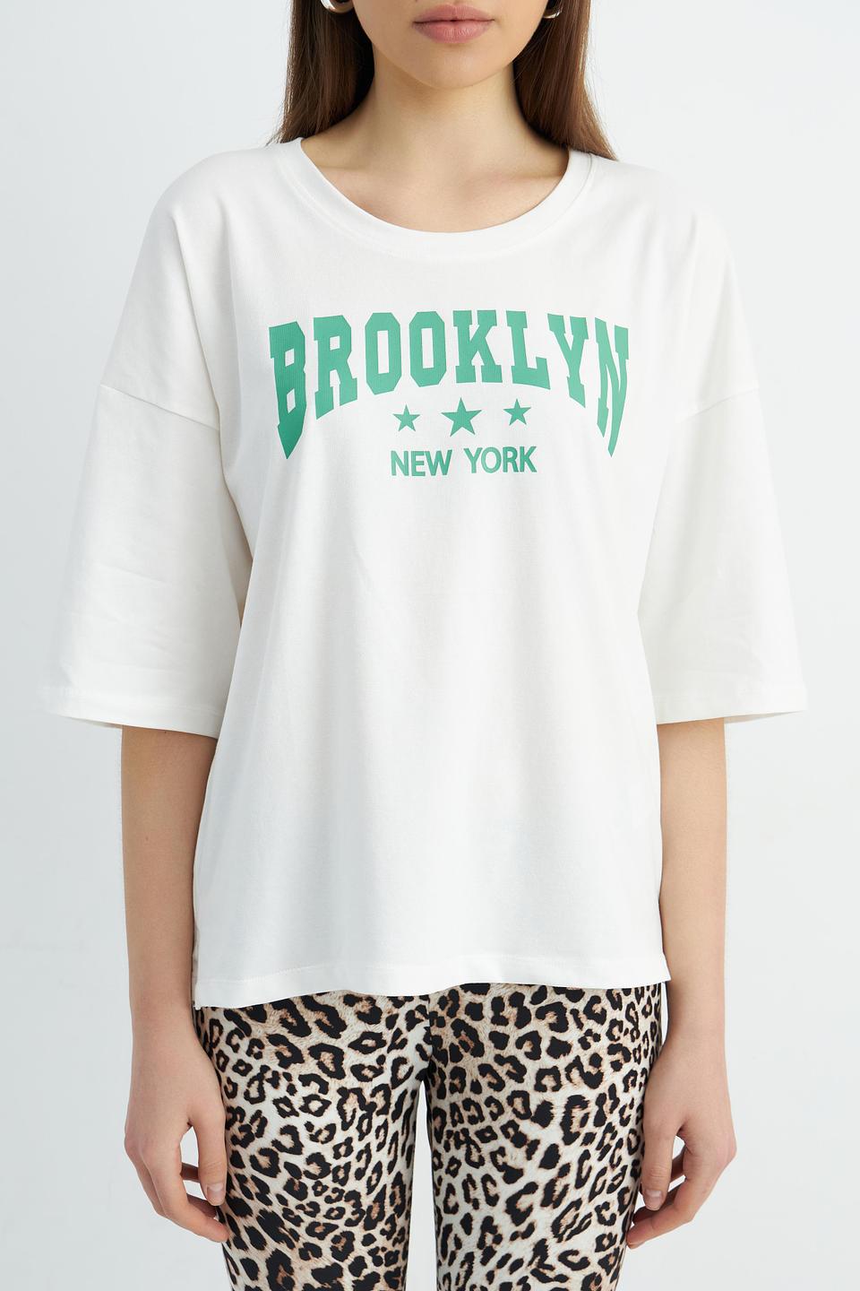 Футболка Broadway Brooklyn белый