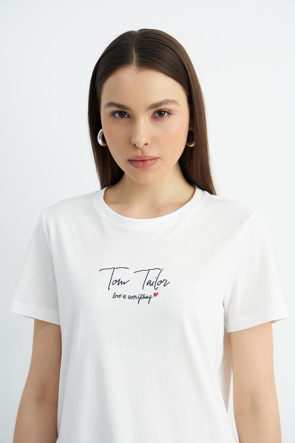 Футболка Tom Tailor с логотипом