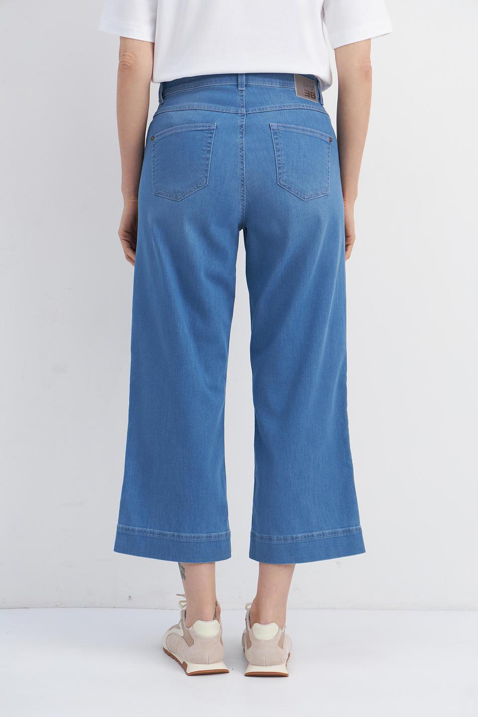 Джинсы Rabe collection кюлоты голубые
