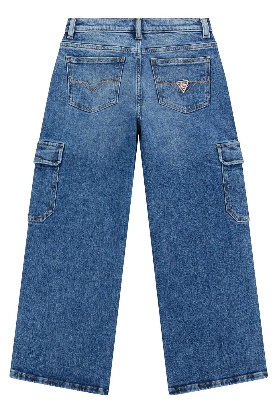 Брюки карго Guess, синие