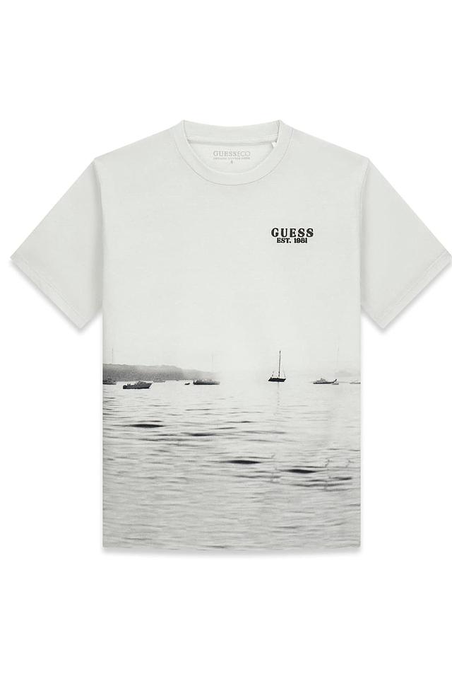 Футболка детская Guess с принтом