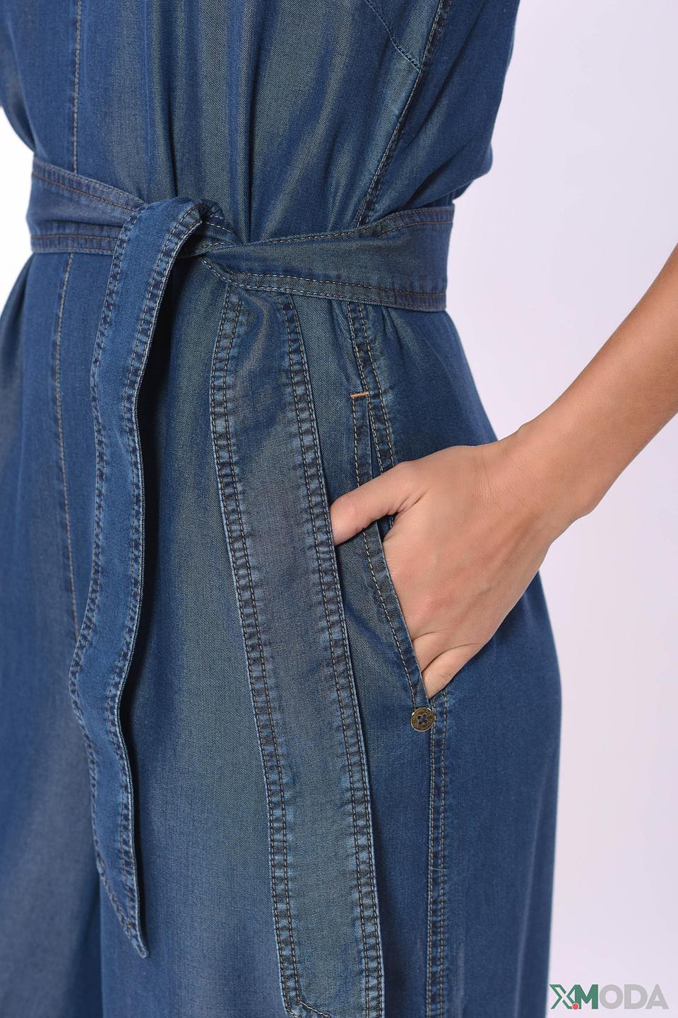 Комбинезон Penny Black Grey деним синий