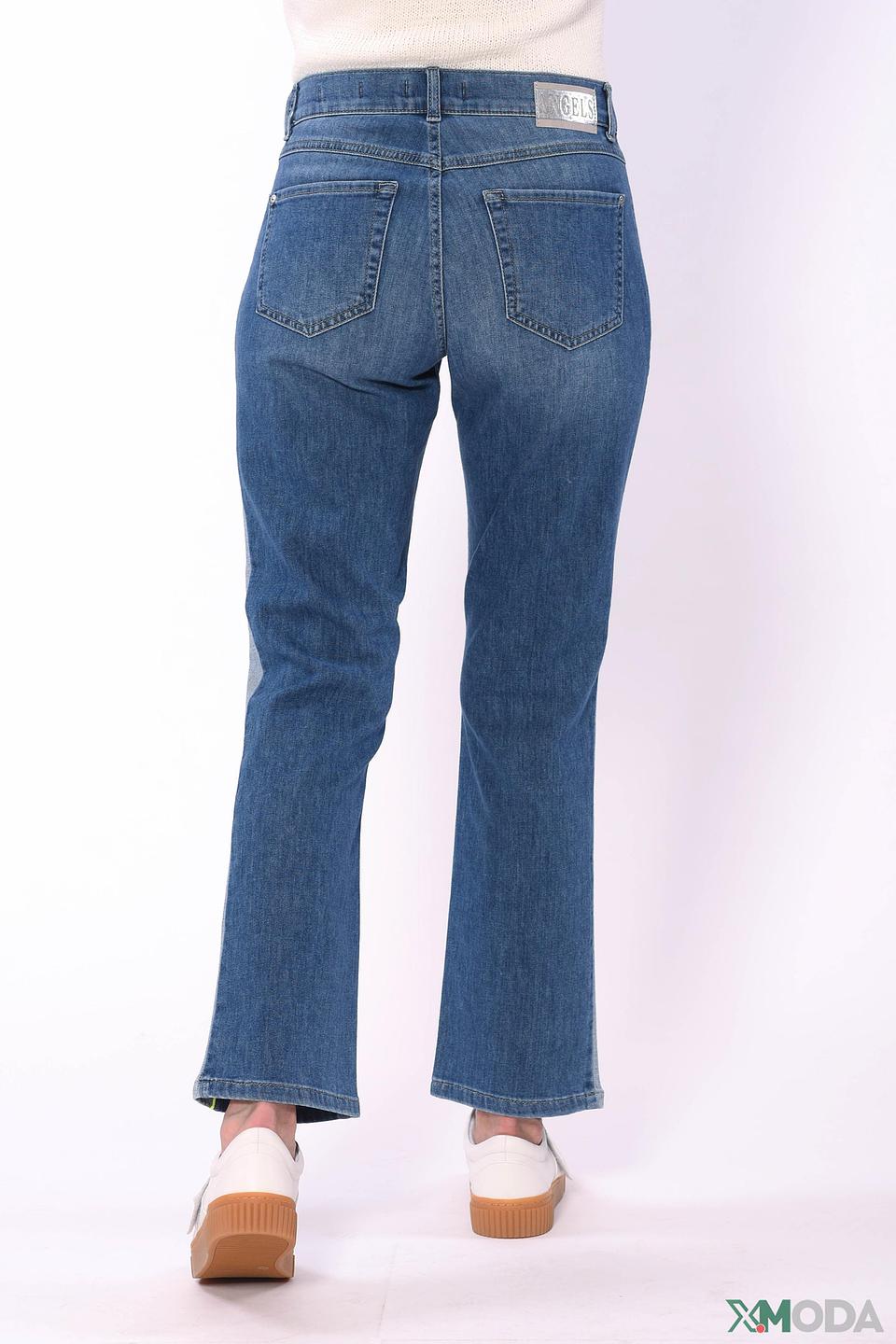 Джинсы Angels с лаймовой полосой