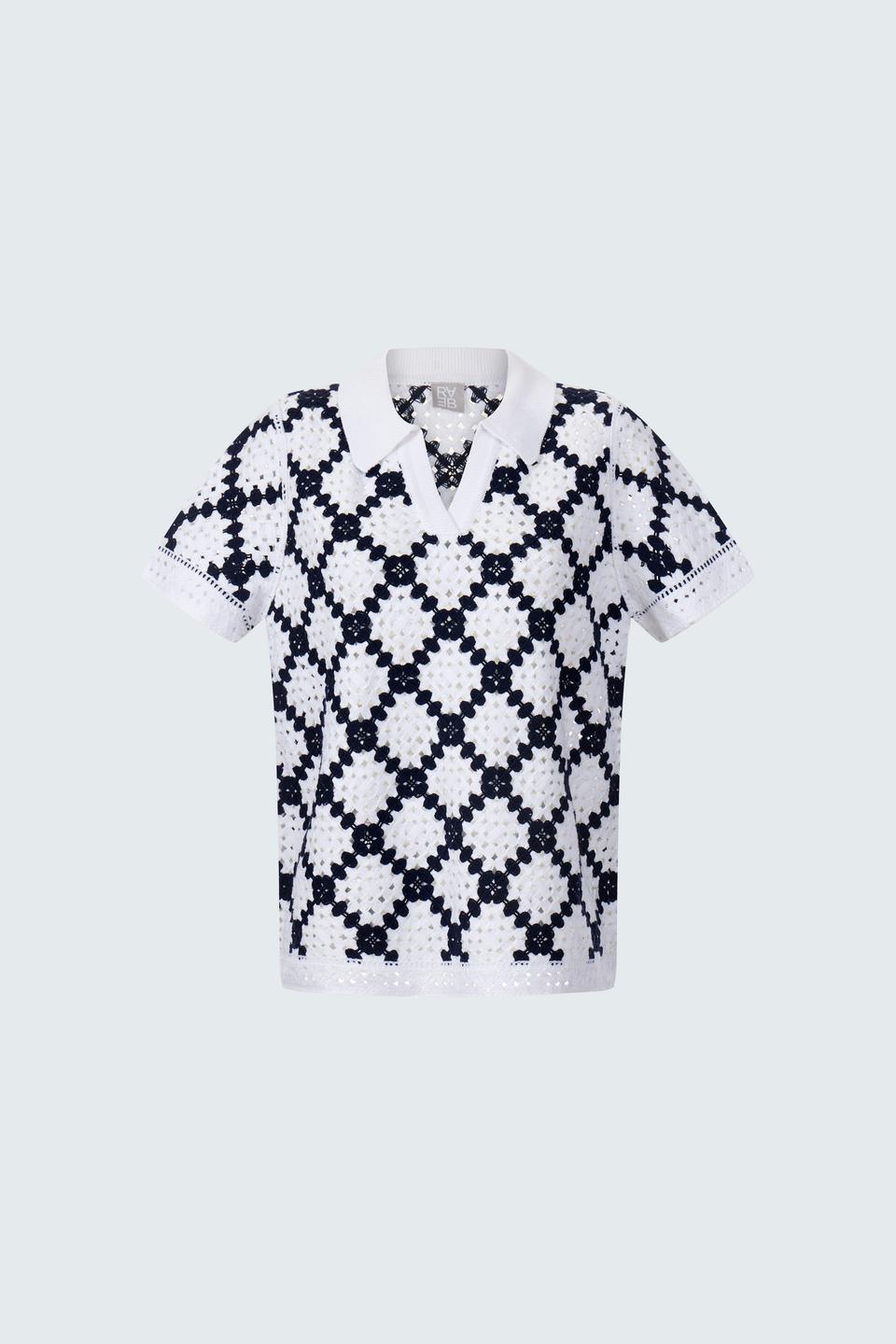 Пуловер Rabe collection с узором