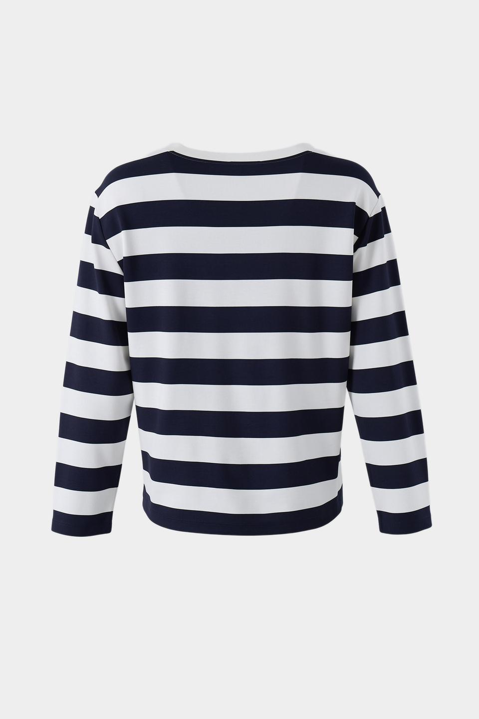 Пуловер Monari в полоску