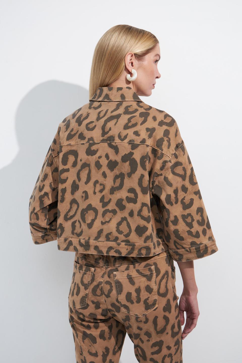 Жакет Monari с леопардовым принтом