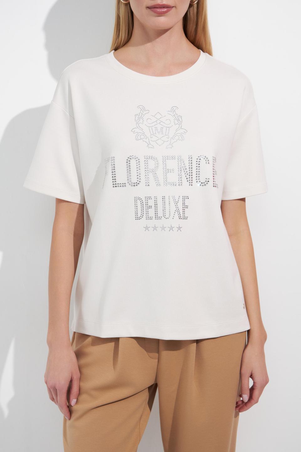 Футболка Monari Florence Deluxe бежевая