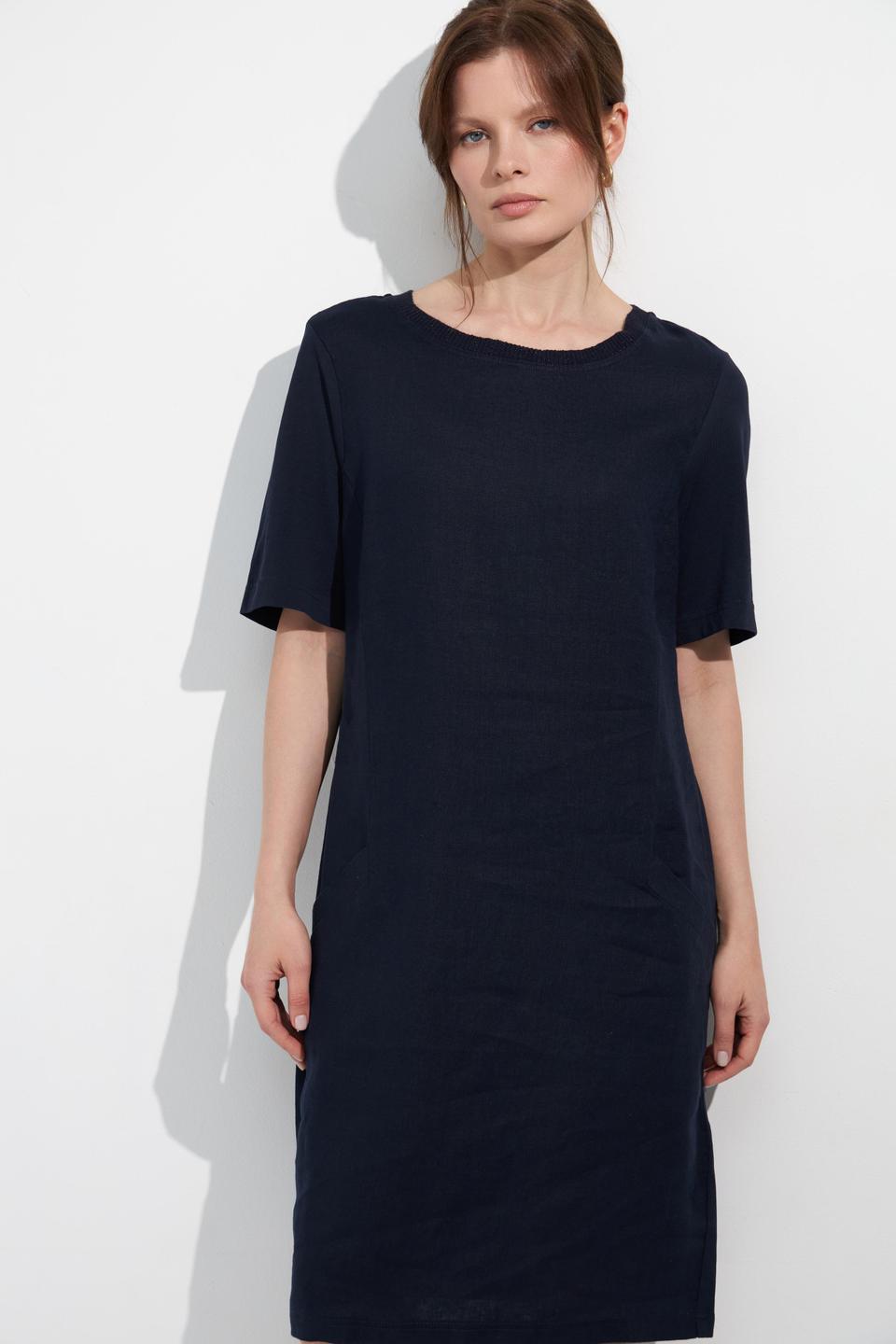 Платье Oui с вышивкой