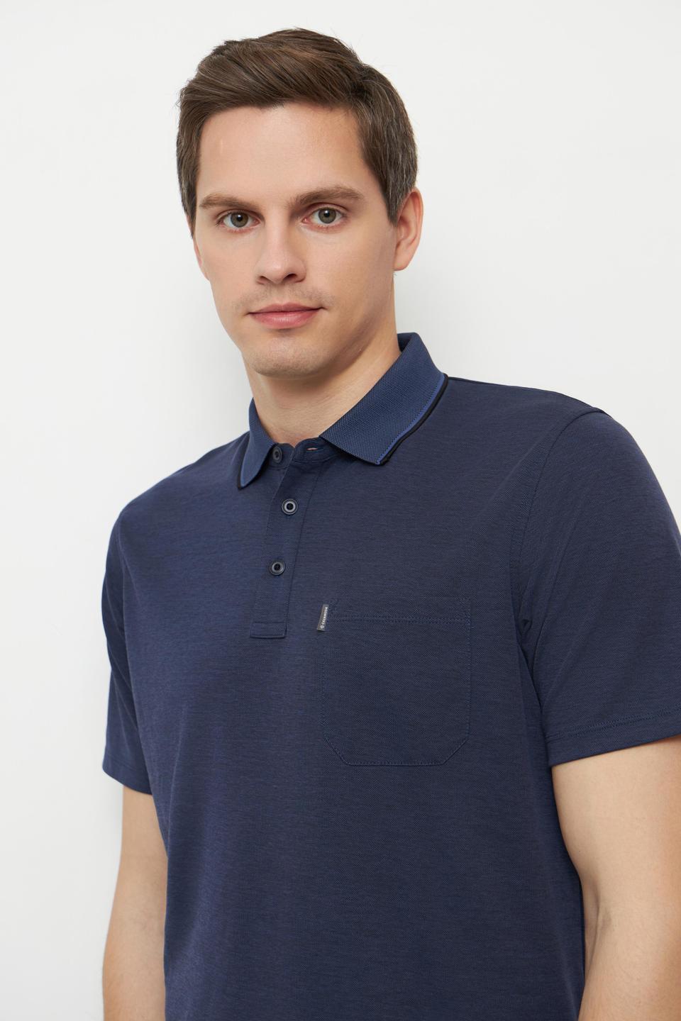 Поло Casa Moda men темно-синее