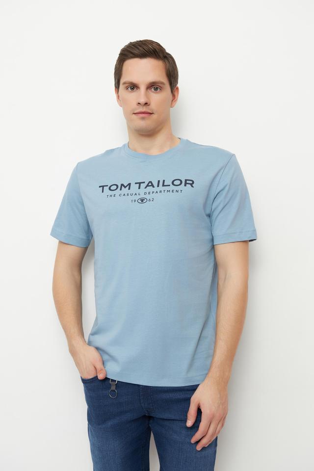 Голубая футболка Tom Tailor