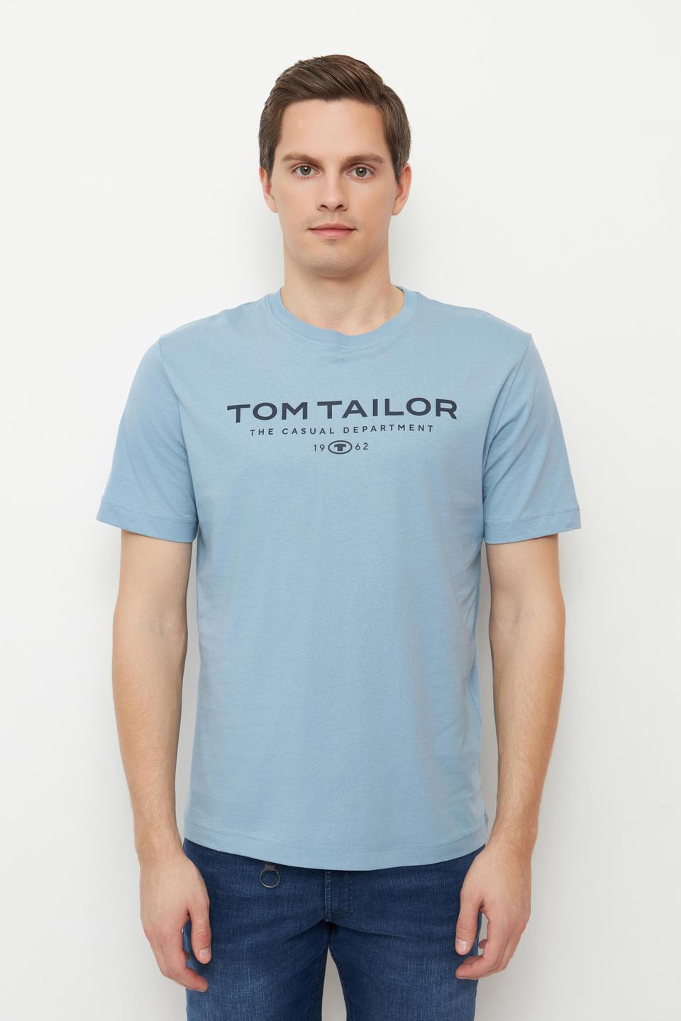 Голубая футболка Tom Tailor