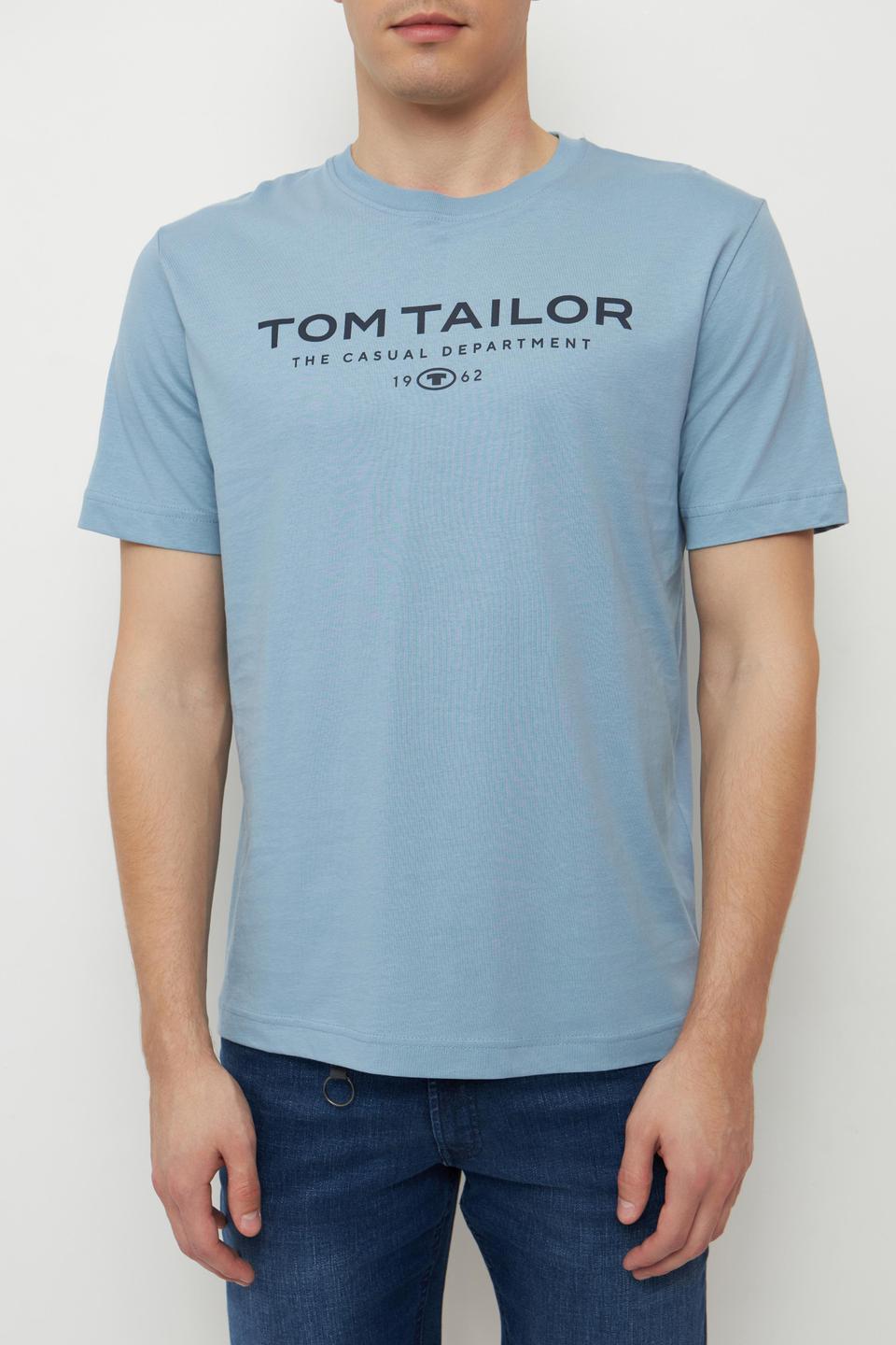 Голубая футболка Tom Tailor