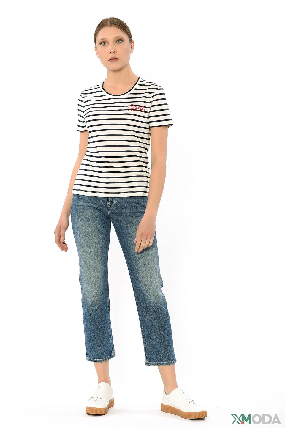 Брюки Gant укороченные синие