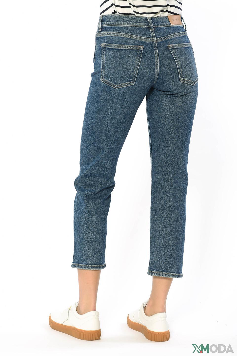 Брюки Gant укороченные синие