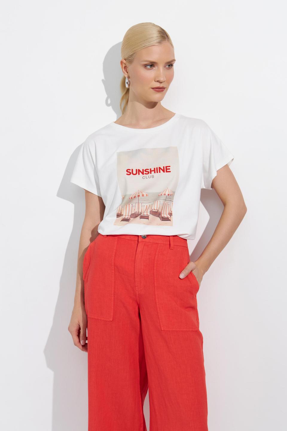 Футболка Oui с принтом "Sunshine Club"