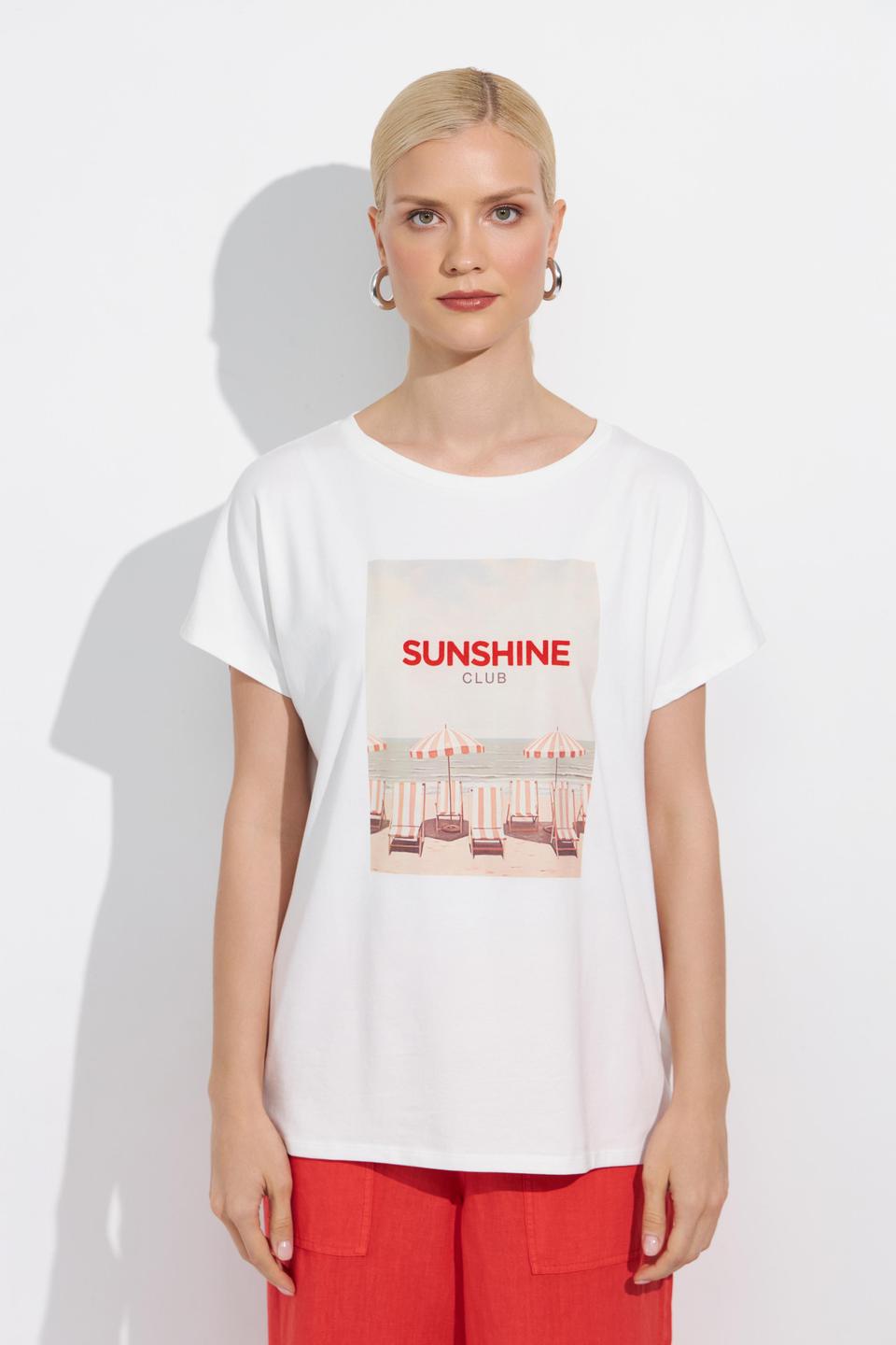 Футболка Oui с принтом "Sunshine Club"