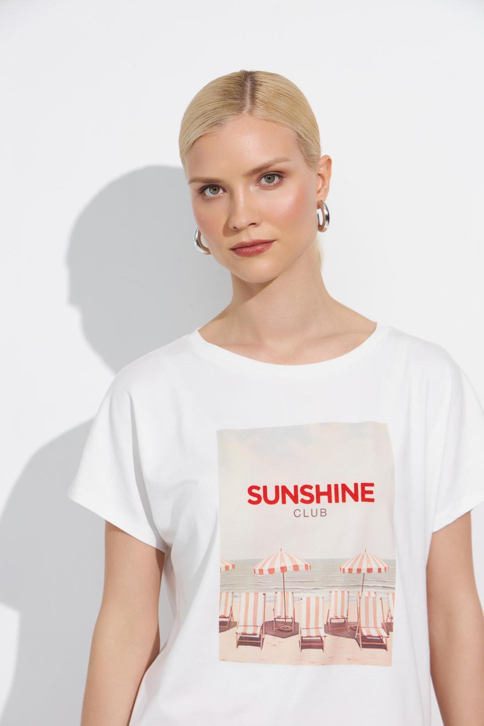 Футболка Oui с принтом "Sunshine Club"