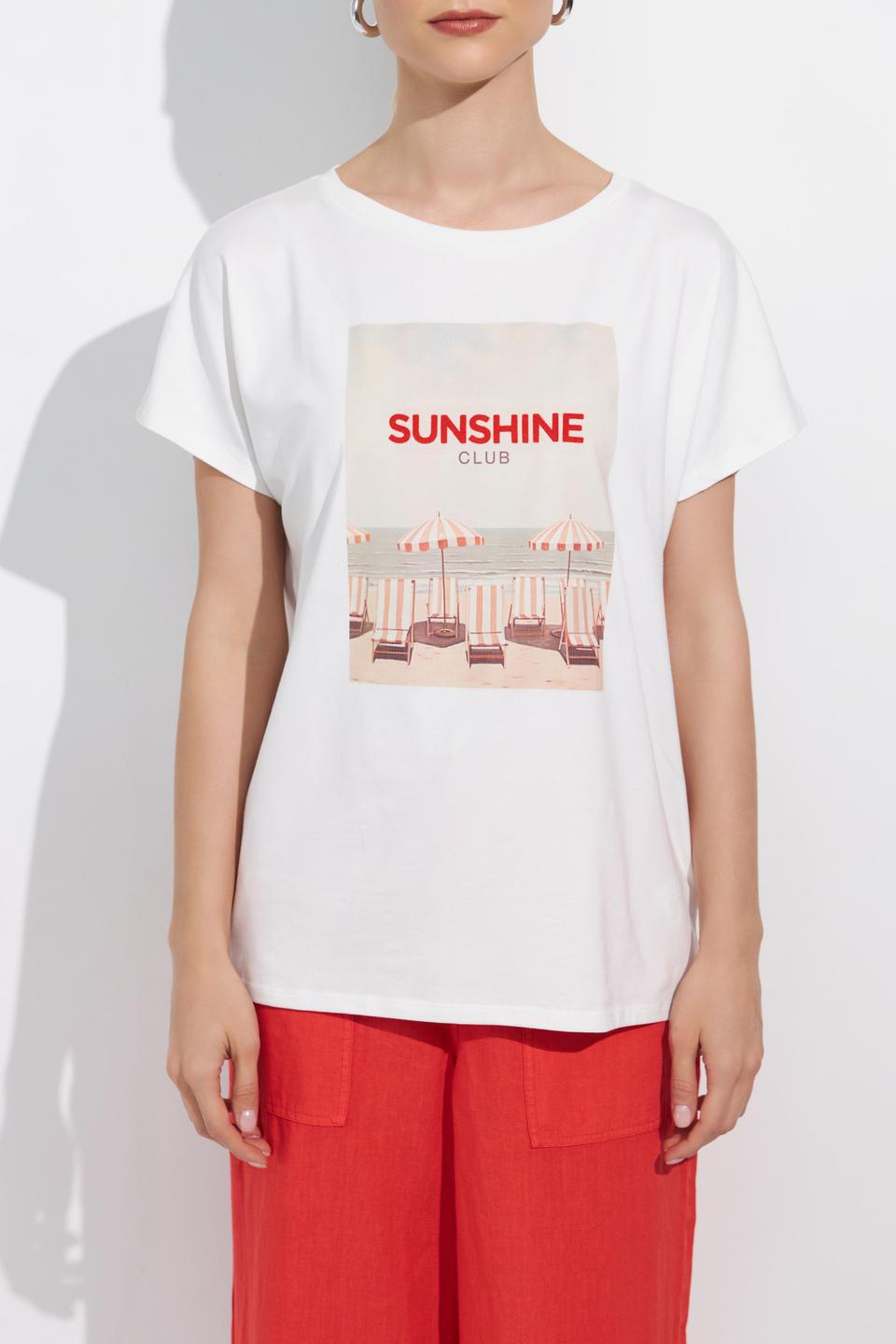 Футболка Oui с принтом "Sunshine Club"