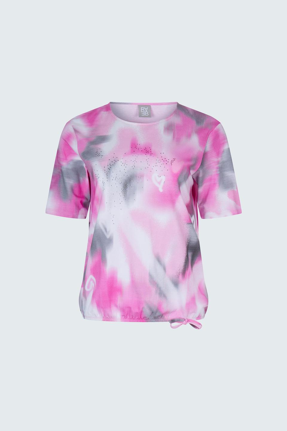 Футболка Rabe collection с принтом сердец