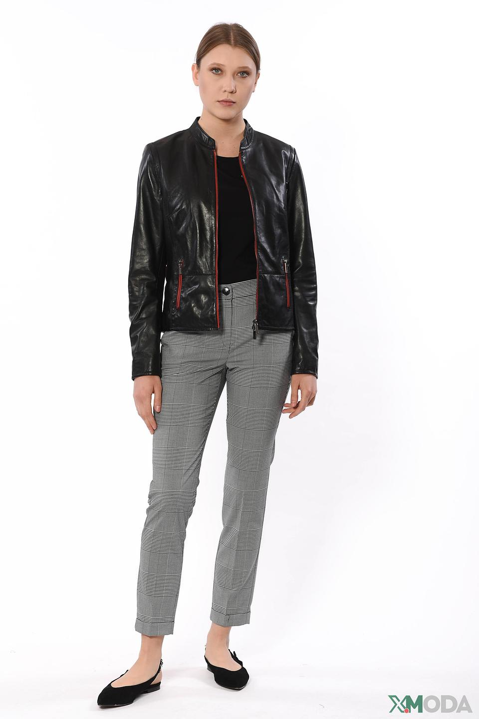 Брюки Emme в клетку серые