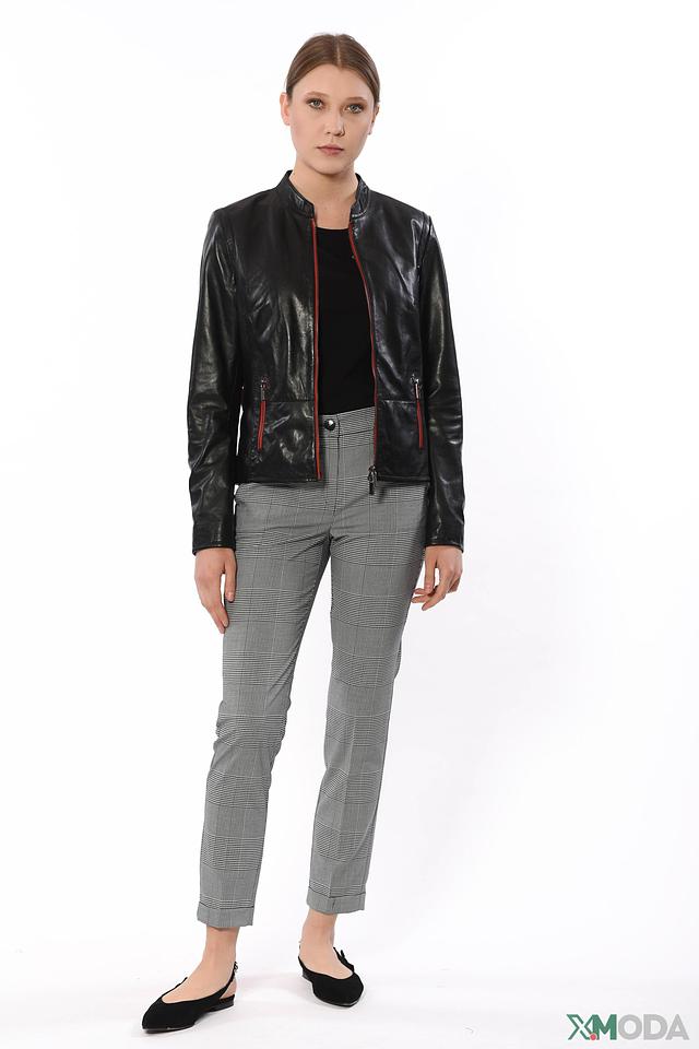 Брюки Emme в клетку серые