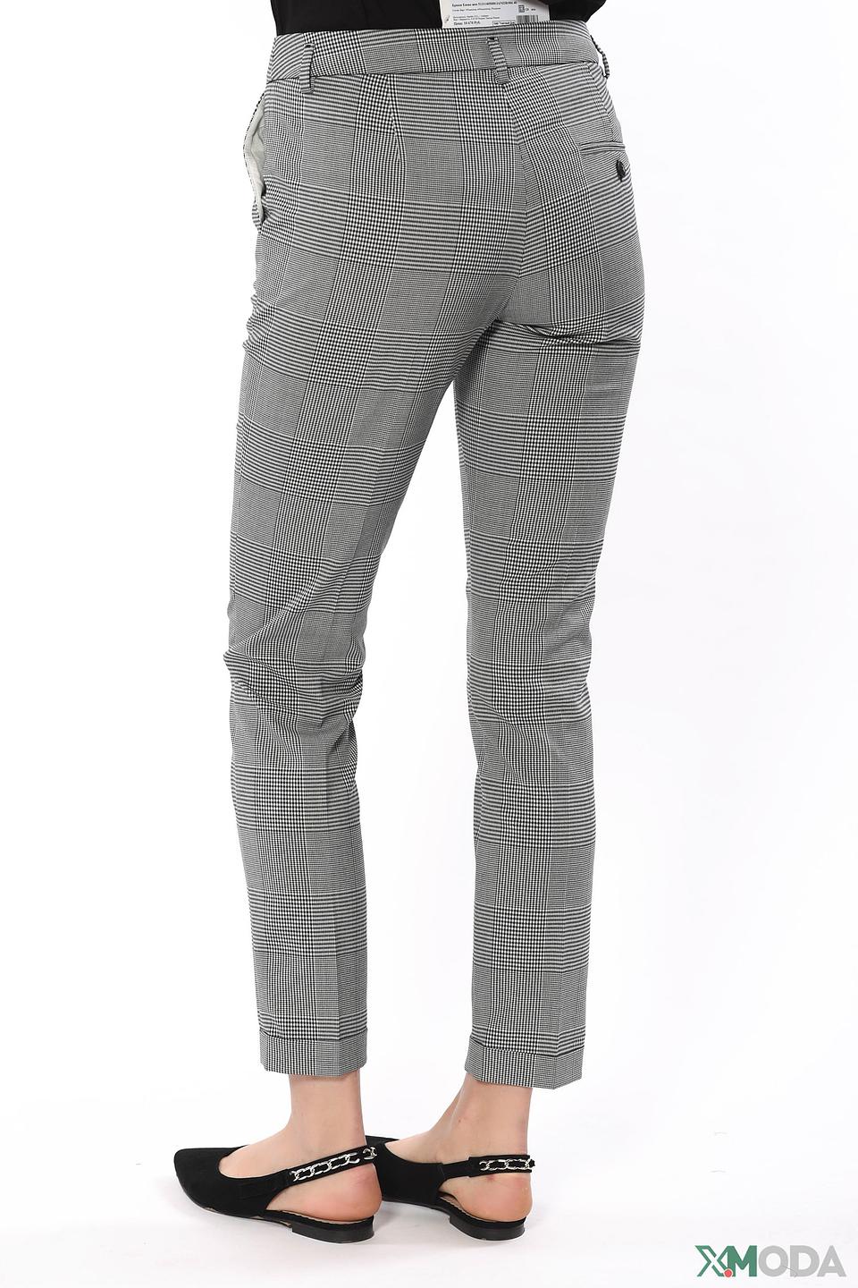 Брюки Emme в клетку серые
