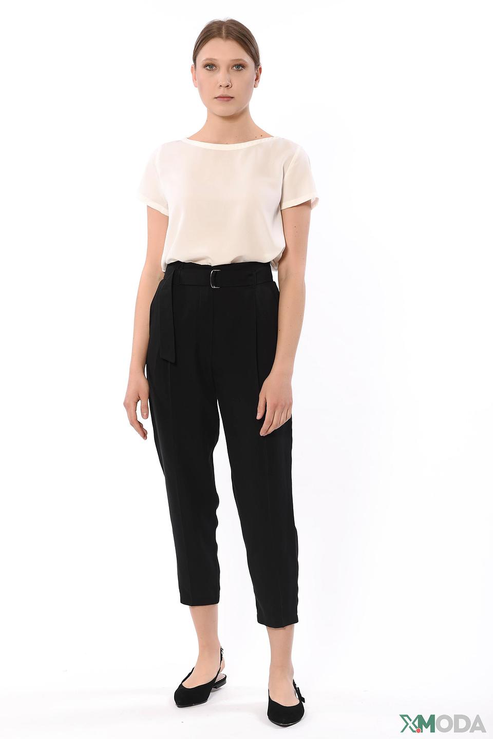 Брюки Emme чёрные с поясом