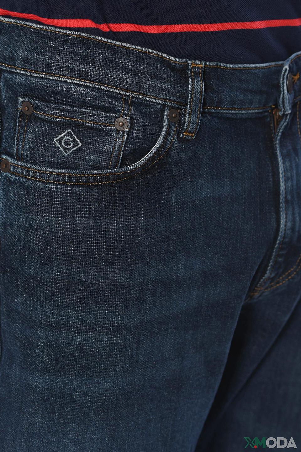 Джинсы Gant классический синий