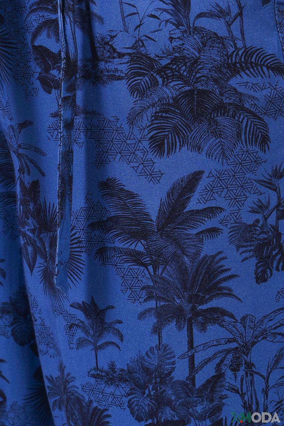 Брюки Gerry Weber EDITION синие с принтом