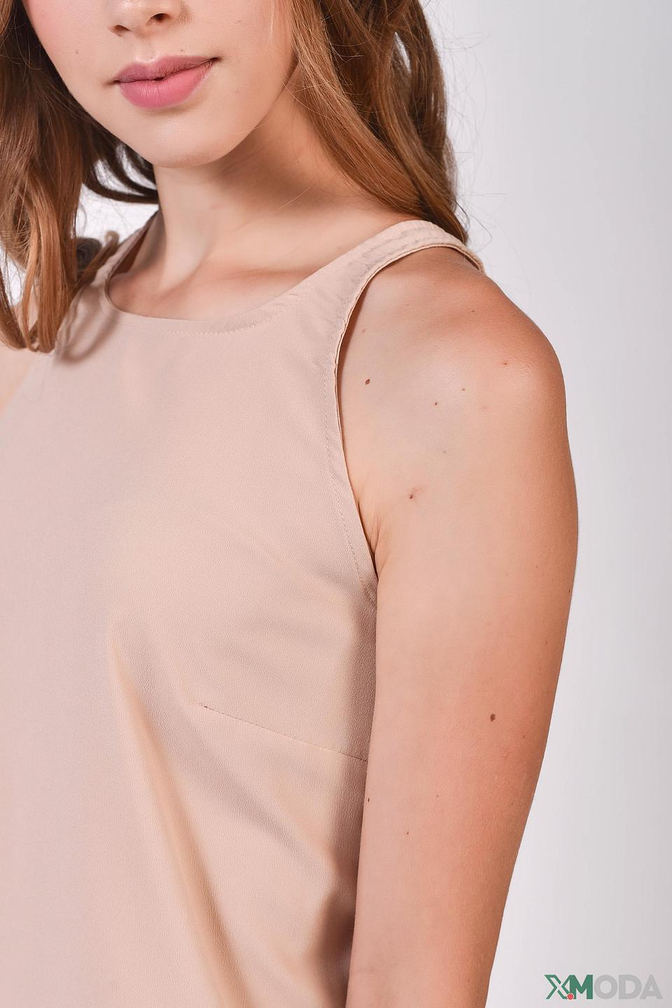 Блуза Alcott на бретелях бежевая